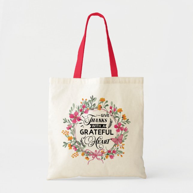 Bolsa Tote Dar Obrigados (Frente)
