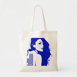 Bolsa Tote Dark Disco Blue