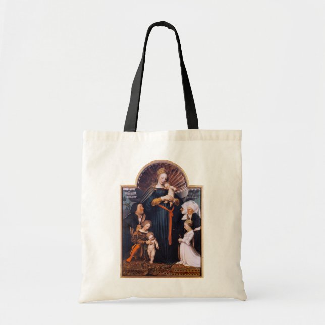Bolsa Tote Darmstadt Madonna, Holbein, o Younger (Frente)