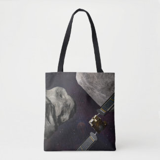 Bolsa Tote Dart Spacecraft E Liciacube Antes Do Impacto