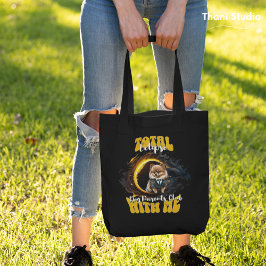 Bolsa Tote Data Personalizável Total Eclipse Dog Parents Club
