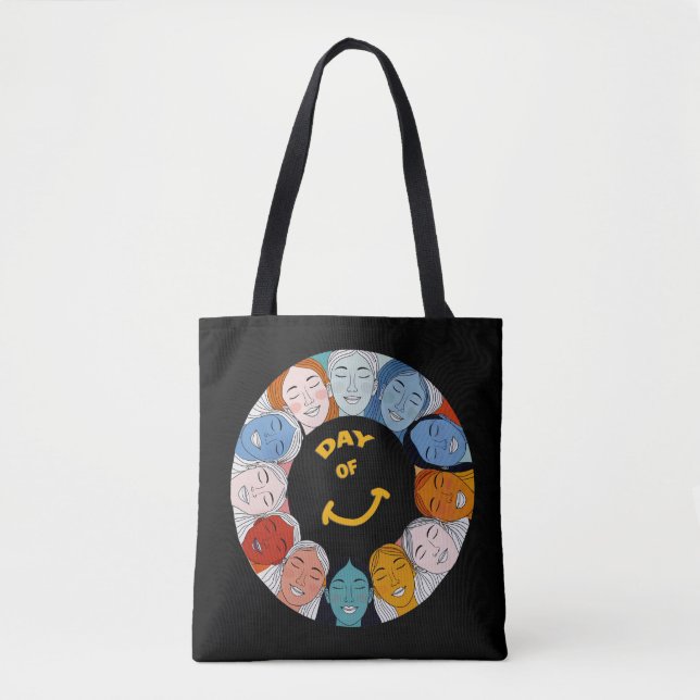 Bolsa Tote Day of Happiness  (Frente)