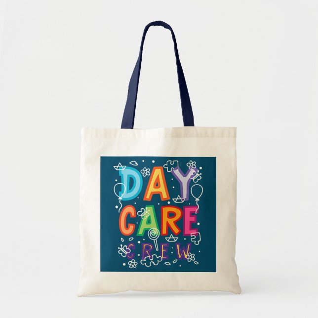 Bolsa Tote Daycare Provider Childcare Preschool Teacher  (Frente)