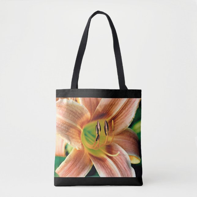 Bolsa Tote Daylily Macro (Frente)