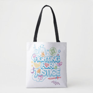 Bolsa Tote DC Super Hero Girls Lutando Pela Justiça