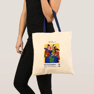 Bolsa Tote de 40º Aniversário da Fundação STS