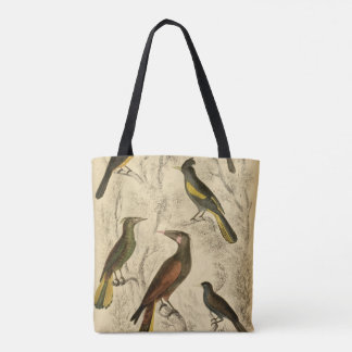 Bolsa tote de aves da América Central e do Sul