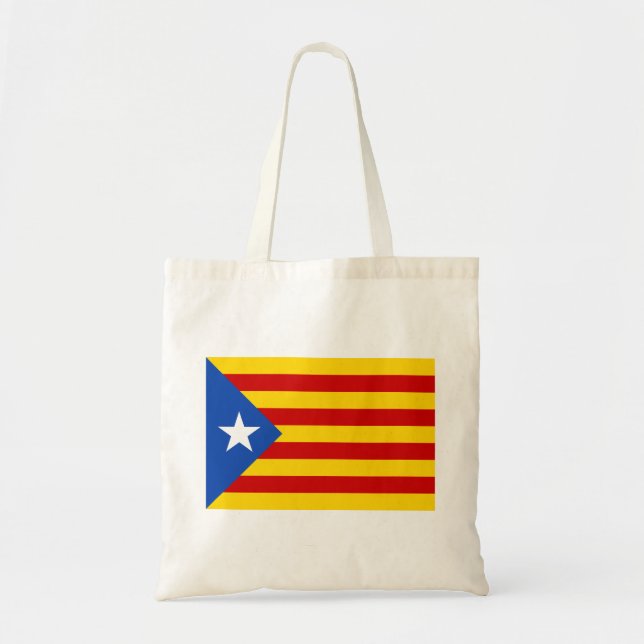 Bolsa Tote De "bandeira Catalan da independência L'Estelada (Frente)