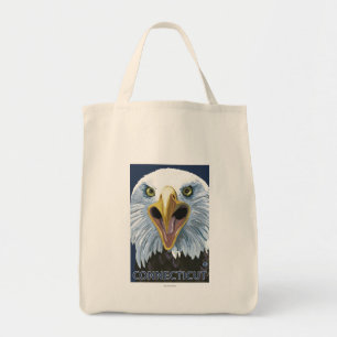 Bolsa Tote De ConnecticutEagle fim acima