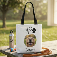 Bolsa Tote de Foto de Pet – Presente para Mãe de C