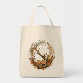 Bolsa Tote de Grinalda de Samambaia da Raposa Ador
