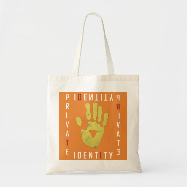 Bolsa Tote de Identidade Privada (Frente)