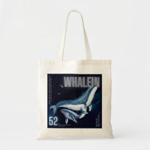 Bolsa Tote de Lona do Mar Profundo