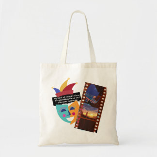 bolsa tote de lona vintage