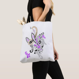 Bolsa Tote de Luxo Botânico Paisley