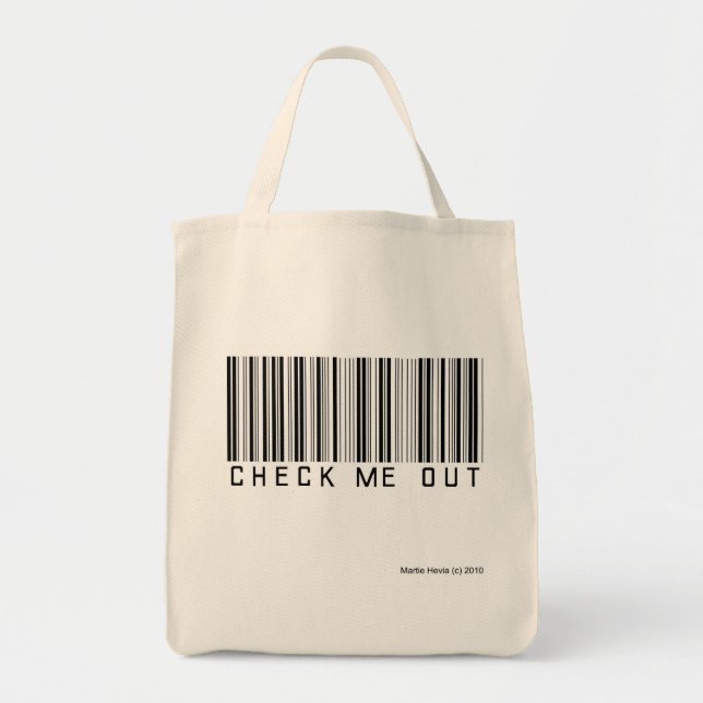 Bolsa Tote Dê-me uma olhada (Frente)