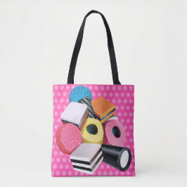 Bolsa Tote de Ombro. Candy Allsorve pinks em casca
