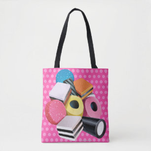 Bolsa Tote de Ombro. Candy Allsorve pinks em casca