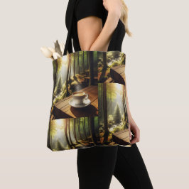 Bolsa Tote de Ombro Estampada