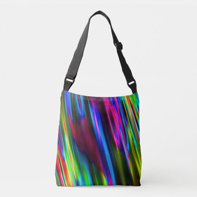 Bolsa Tote de Ombro Neon Nights (Frente)