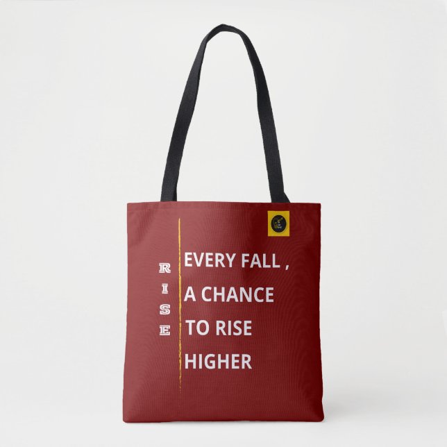 Bolsa Tote de Ombro - Rise Vibe (Frente)