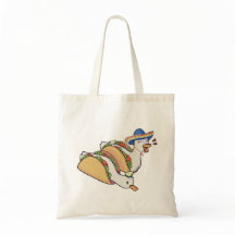 Bolsa tote de patinhos taco