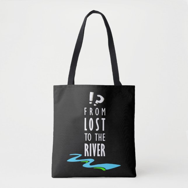 Bolsa Tote De perdidos ao rio (Frente)