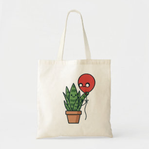 Bolsa Tote de planta cobra e balão