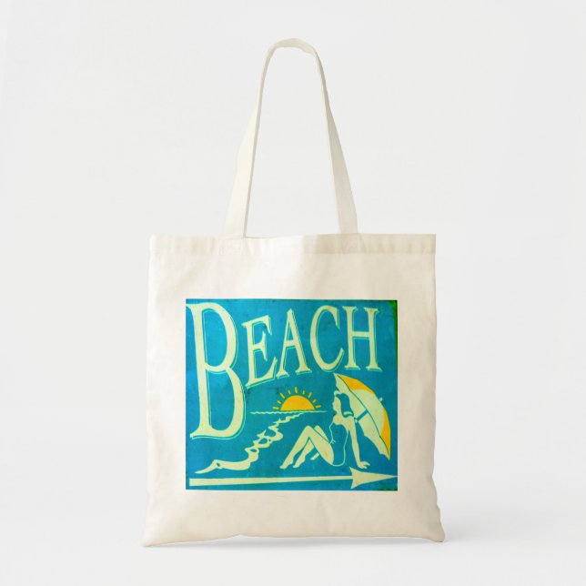 bolsa tote de praia (Frente)