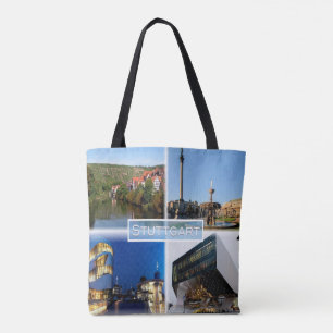 Bolsa Tote DE Stuttgart - Rio Neckar - Schlossplatz -