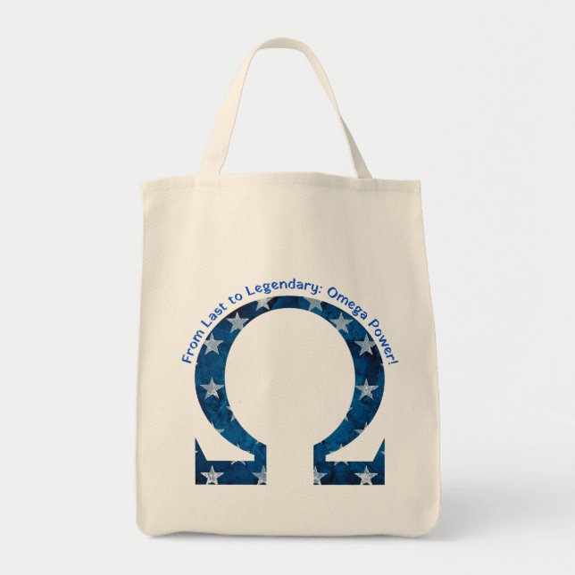 Bolsa Tote De Último a Lendário: Poder Ômega! (Frente)