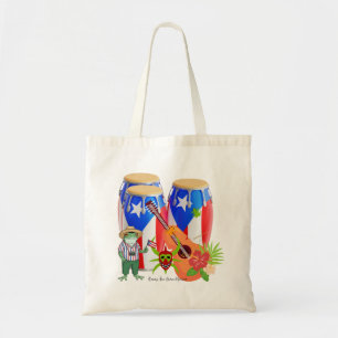 Bolsa Tote de Uso Diário da Cultura Porto-Riquenha