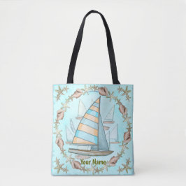 Bolsa tote de veleiros