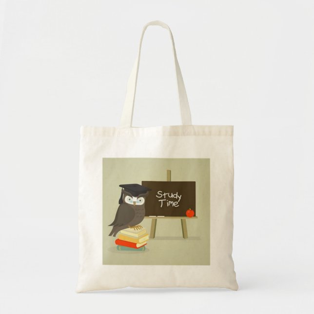Bolsa Tote De volta à escola - (Frente)
