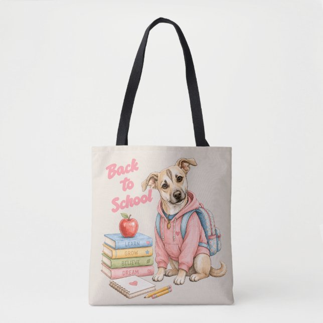 Bolsa Tote De Volta à Escola com Lina (Frente)
