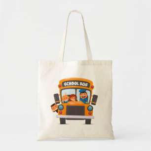 Bolsa Tote De volta às crianças da escola
