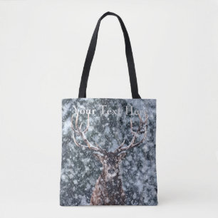 Bolsa Tote Deado de Natal do inverno