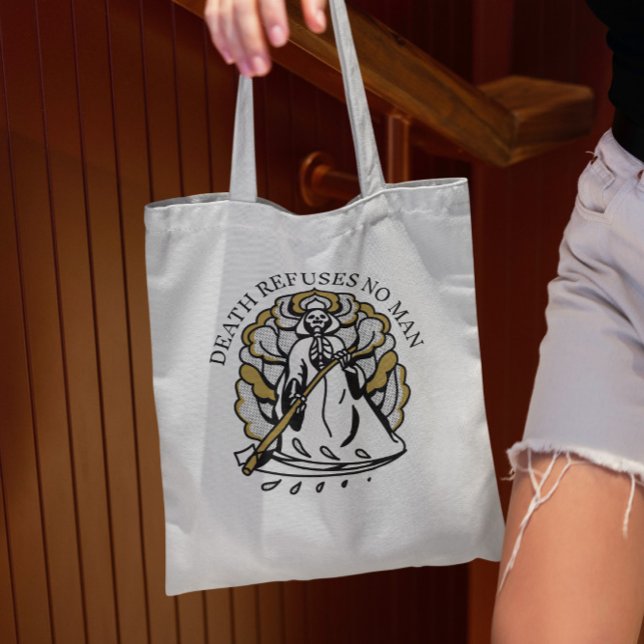 Bolsa Tote Death Grim Reaper (Criador carregado)
