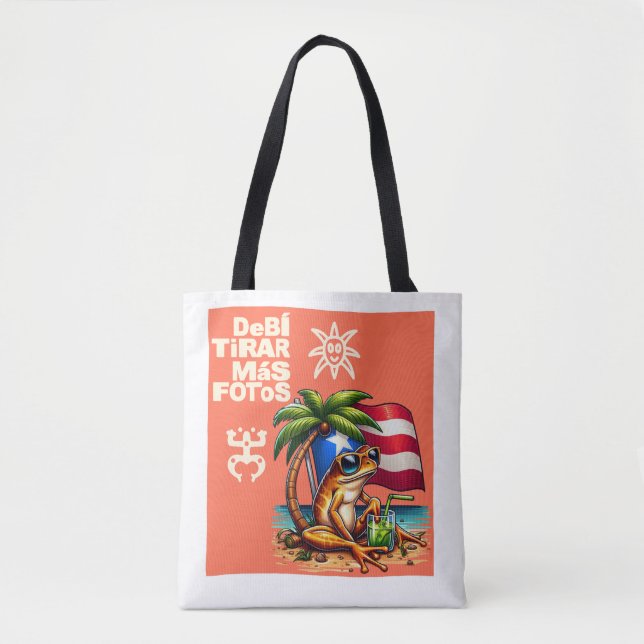 Bolsa Tote Debi tirar mas fotos PUERTO RICO (Frente)