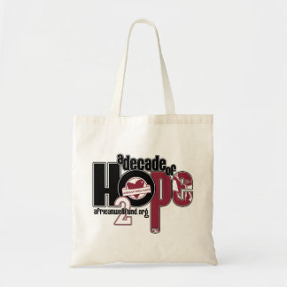 Bolsa Tote Década da sacola da esperança AWF