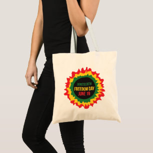 Bolsa Tote Décima Nona Libertação Liberdade 19 de junho 