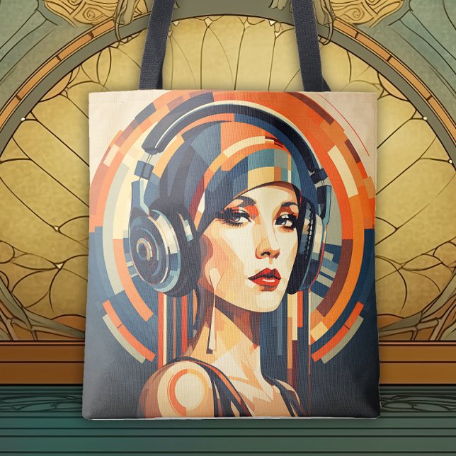 Bolsa Tote Deco Glamour Reimagined (Criador carregado)