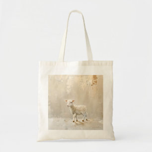 Bolsa Tote Decoração de Parede para Berçário de Fé Cristã