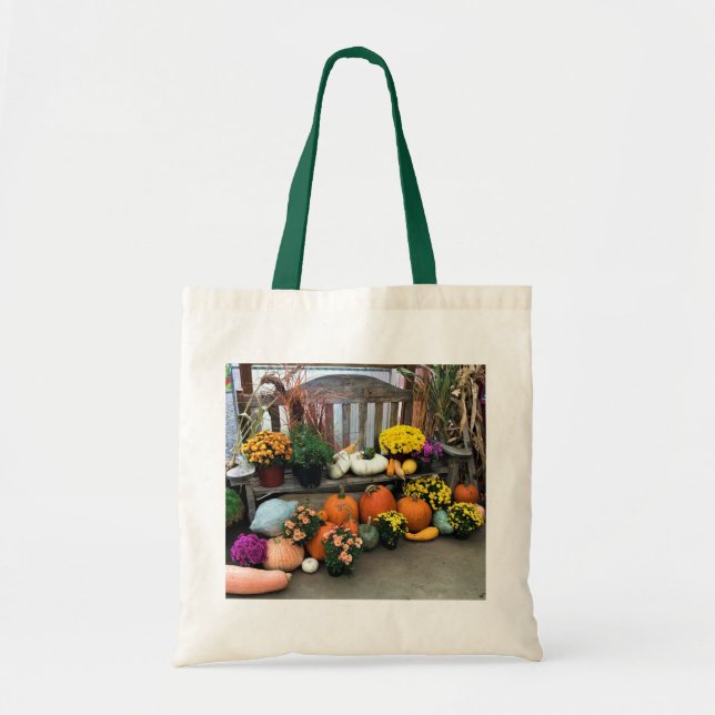 Bolsa Tote Decoração do outono (Frente)