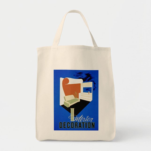 Bolsa Tote Decoração interior (Frente)