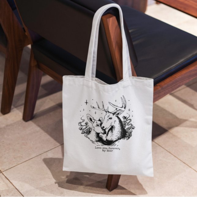 Bolsa Tote Deer Casal (Criador carregado)