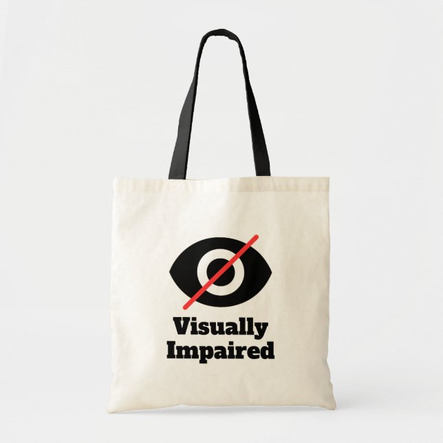 Bolsa Tote Deficientes Visuais (Frente)