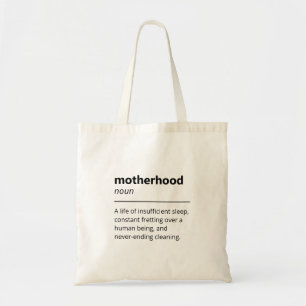 Bolsa Tote Definição de Dicionário de Motherhood Engraçad