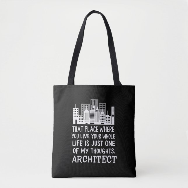 Bolsa Tote Definição do arquiteto (Frente)