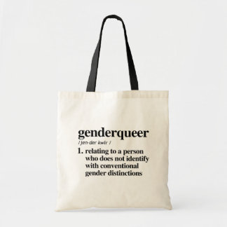 Bolsa Tote Definição do gênero - Termos LGBTQ Definidos -